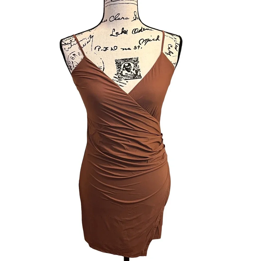 Urban Outfitters Lumiere Coco Bodycon/Slip Dress SZ S - Picture 1 of 10
